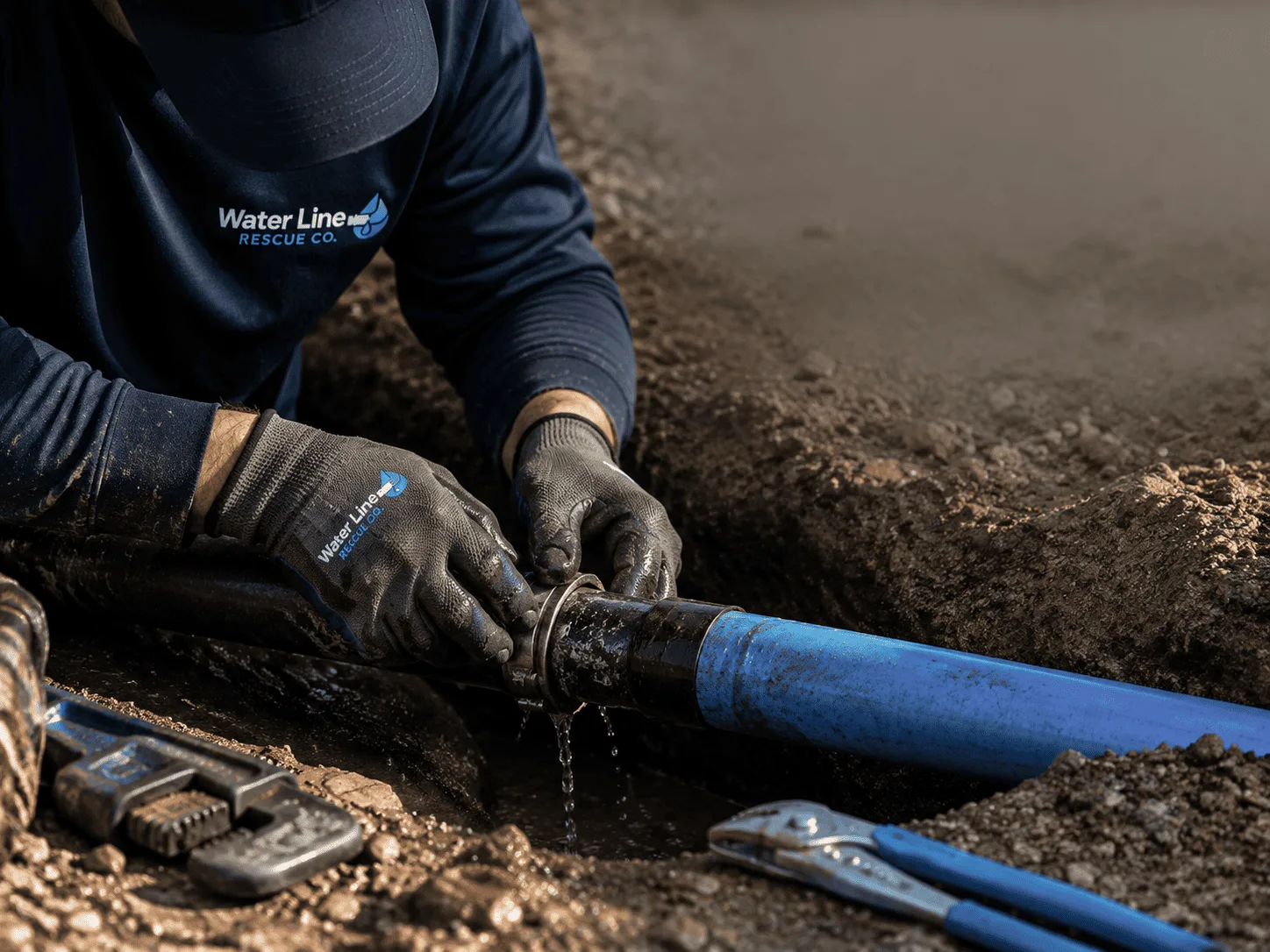 Why choose Water Line Repair in Bunker Hill, KS
